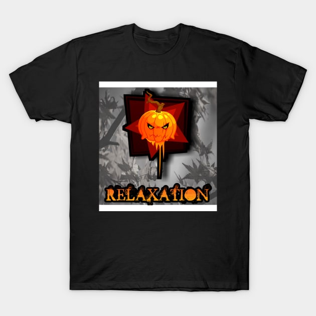 Jack O Lantern Autumn Fall Pumpkin Seasonal Halloween Orange T-Shirt by MaystarUniverse